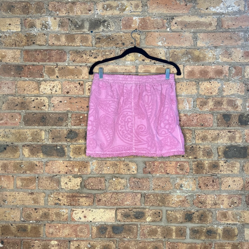 Devotion Twins Lilac terry cloth mini skirt. Size S, brand new never been worn